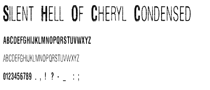 Silent Hell of Cheryl Condensed police